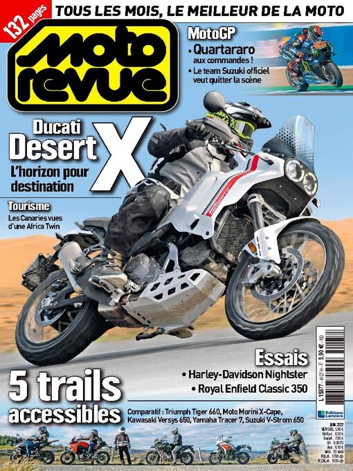 Title details for Moto Revue by Editions Lariviere SAS - Available